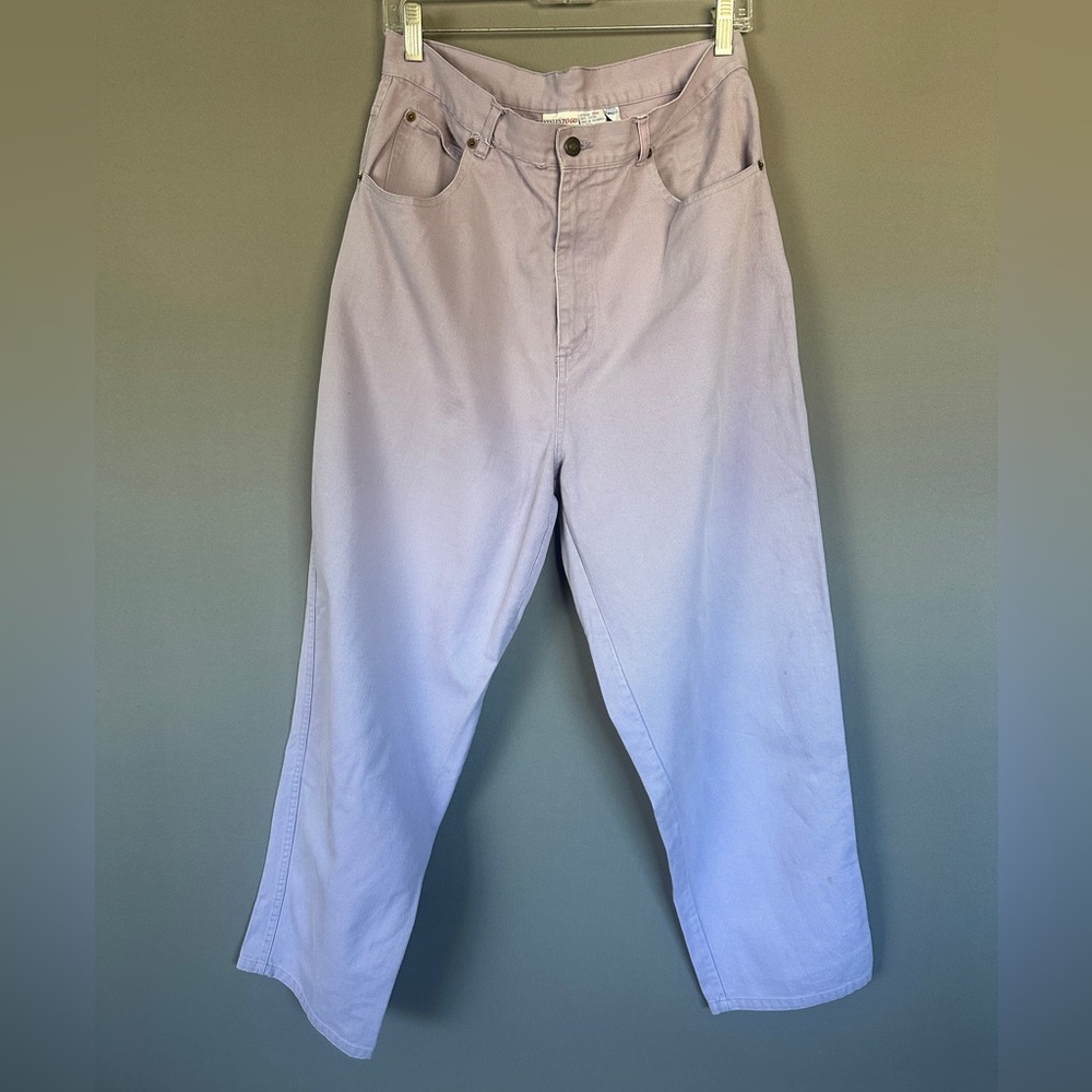 Vintage Women’s Lavender High Waisted Jeans